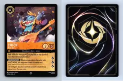 Stitch #3/204 Disney Lorcana Fabled 2025 Super Rare TCG Card - Image 1