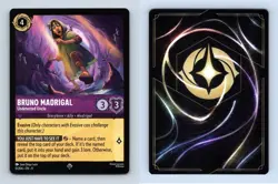 Bruno Madrigal #0/204 Disney Lorcana Fabled 2025 Super Rare TCG Card - Image 1