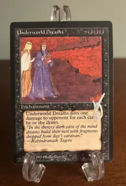 MTG Underworld Dreams Signed Julie Baroh Artist Proof AP LP Legends Magic - Image 1