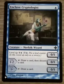Enclave Cryptologist #66/248 MTG The List-Rise Of The Eldrazi Uncommon Near Mint - Image 1