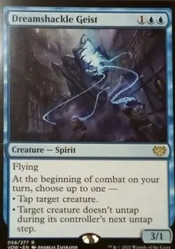 Dreamshackle Geist #058/277 MTG Innistrad: Crimson Vow Rare Near Mint - Image 1