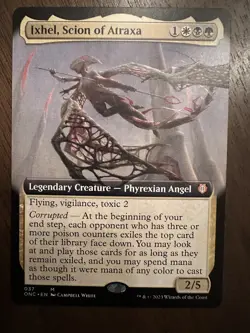 Ixhel, Scion of Atraxa : MTG *Extended Art* ONC #037 / NM - Image 1