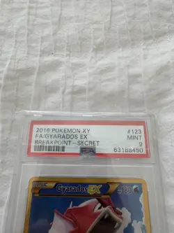 Pokemon Gyarados EX 123/122 Breakpoint Secret Rare - PSA 9 *LOW POP* 🔥 - Image 2