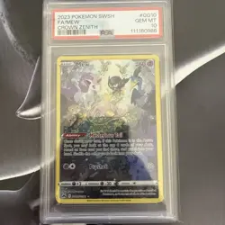 2023 POKEMON SWORD & SHIELD CROWN ZENITH #GG10 FULL ART/MEW PSA 10 - Image 1