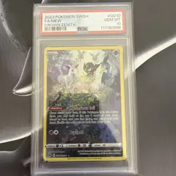 2023 POKEMON SWORD & SHIELD CROWN ZENITH #GG10 FULL ART/MEW PSA 10 - Image 2