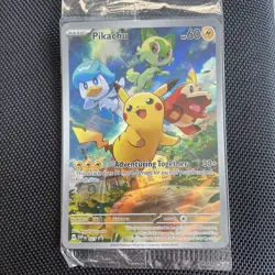 Pokemon TCG Pikachu SVP027 Paldea Evolved ETB Promo - Sealed - Image 1