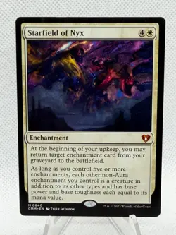 Starfield of Nyx Commander Masters Regular 0840 MTG - Image 1