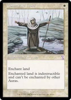 CONSECRATE LAND x1 mtg LP Time Spiral 1 Timeshifted - Image 1