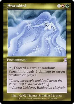 STORMBIND ~mtg NM Timeshifted x1 - Image 1