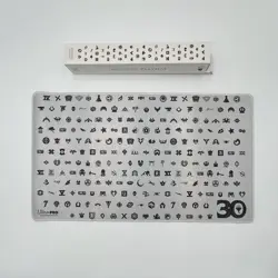Official Ultra Pro Magic 30th Anniversary Holofoil Playmat TCG CCG Set Symbols - Image 1