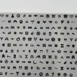 Official Ultra Pro Magic 30th Anniversary Holofoil Playmat TCG CCG Set Symbols - Image 4