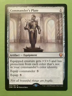 MTG - Commander's Plate - Commander Legends - NM - Image 1