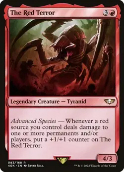 The Red Terror 40K NM MTG - Image 1