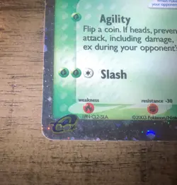Scyther ex 102/109 EX Ruby & Sapphire Ultra Rare Holo Pokemon Card MP - Image 2