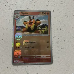 Pignite (Master Ball Pattern) 012/086 Common Pokemon TCG SV: White Flare NM - Image 1