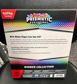 Pokemon Prismatic Evolutions Binder Collection - NEW FACTORY SEALED - Image 2