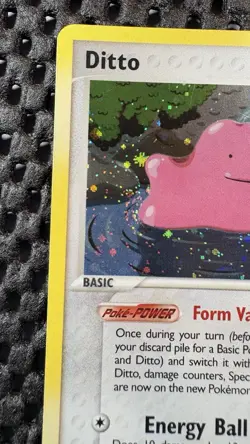 Pokemon Ditto 60 HP Holo Rare EX FireRed & LeafGreen 4/112 Basic 2004 Card - Image 4