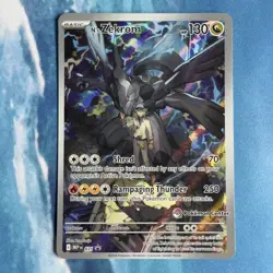 Pokemon Card | N’s Zekrom Pokemon Center Stamp Promo Card 031 - Image 1
