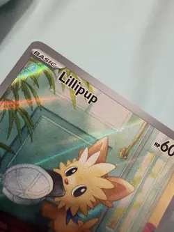 Pokemon Lillipup 154/086 Sv: White Flare illustration Rare Holo Card - Image 5
