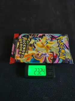 23.24g HEAVY Pokemon Ascended Heroes Booster Pack - Sealed - Potential High Hit! - Image 1