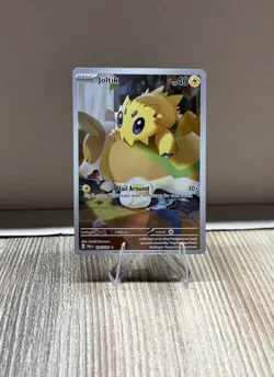 Joltik 196/182 Illustration Rare Holo Paradox Rift Pokemon NM - Image 1