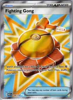 Fighting Gong 168/132 ME01: Mega Evolution - Pokemon Card - NM - Image 1