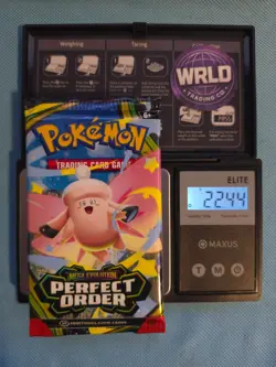 (HEAVY)🔥 22.44g Pokemon TCG Perfect Order Booster Pack Factory Sealed✅ - Image 1