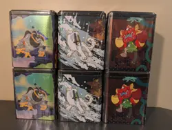 Lot Of (6) Sealed Pokemon Tcg Stacking Tins Paldea Paradox Ogerpon - Image 3