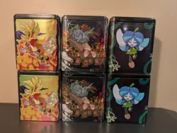 Lot Of (6) Sealed Pokemon Tcg Stacking Tins Paldea Paradox Ogerpon - Image 4