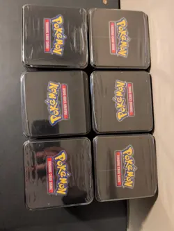 Lot Of (6) Sealed Pokemon Tcg Stacking Tins Paldea Paradox Ogerpon - Image 5