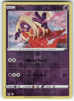Jynx 068/196 Lost Origin Reverse Holo Pokemon TCG - Image 1