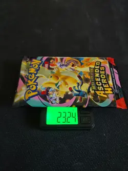 23.24g HEAVY Pokemon Ascended Heroes Booster Pack - Sealed - Potential High Hit! - Image 1