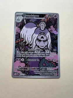 Pokemon TCG Houndstone 145/132 Illustration Rare Holo Me01: Mega Evolution 2025 - Image 1