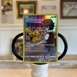 2019 Pokemon Pikachu (Secret) 241/236 S&M Cosmic Eclipse Holo Rare [NM] - Image 1