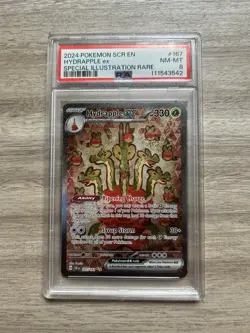 Pokemon Hydrapple ex Sv07: Stellar Crown Special Illustration Rare Holo PSA 8 - Image 1