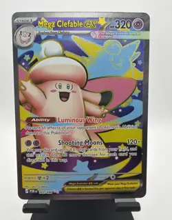 Pokemon 2026 Perfect Order Mega Clefable EX#103/088 Ultra Rare NM - Image 1