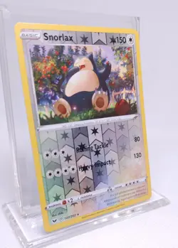 Pokemon Snorlax 140/202 Swsh01: Sword & Shield Reverse Holo - Image 2