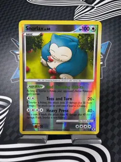 Snorlax 81/111 Rising Rivals Reverse Holo - Pokemon TCG LP - Image 1