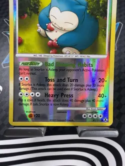 Snorlax 81/111 Rising Rivals Reverse Holo - Pokemon TCG LP - Image 3