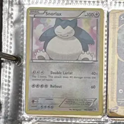 Pokemon Snorlax Boundaries Crossed 78/149 Basic 100 HP Double Lariat Rollout - Image 1
