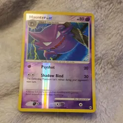 Pokemon Haunter Stage 1 80 HP Arceus Uncommon Reverse Holo Psyshot Shadow Bind … - Image 1