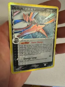 2006 Pokemon - Deoxys Holo Rare Delta Species - EX Holon Phantoms 3/110 - Image 3