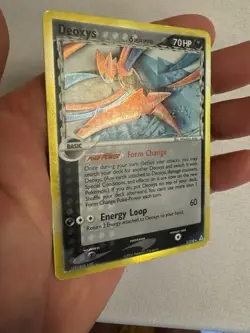 2006 Pokemon - Deoxys Holo Rare Delta Species - EX Holon Phantoms 3/110 - Image 4