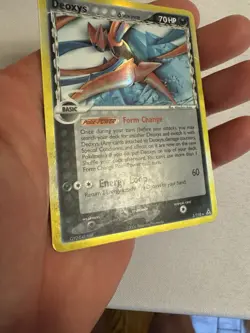 2006 Pokemon - Deoxys Holo Rare Delta Species - EX Holon Phantoms 3/110 - Image 5