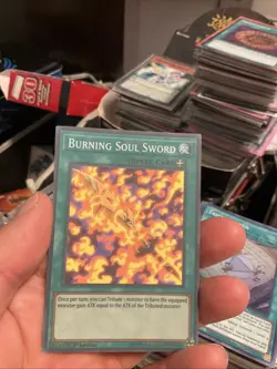 Burning Soul Sword ANIME ONLY yugioh - Image 1
