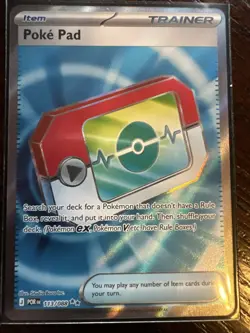 Pokemon 2026 Perfect Order Poke Pad 113/088 Trainer English Pack Fresh NM - Image 1