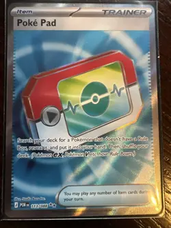 Pokemon 2026 Perfect Order Poke Pad 113/088 Trainer English Pack Fresh NM - Image 2