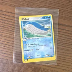 The Pokemon Company Wailord #14/109 Ruby & Sapphire Reverse Holo Rare HP120 - Image 1