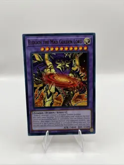 Yu-Gi-Oh Eldlich the Mad Golden Lord 1st Edition Rare MGED-EN123 - Image 1