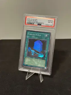Foolish Burial TU02-EN004 YuGiOh Turbo Pack: Booster Two - PSA 8 - Image 1